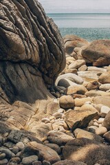 Rocky beach in thailand