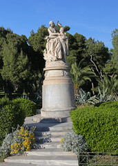 Lord Byron Statue in Athens Greece