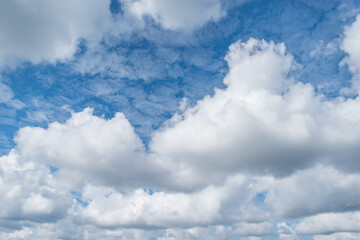 Amazing cloudscape on the sky at day time.