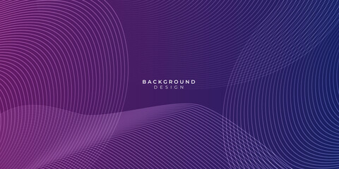 Abstract structure circuit computer technology business background with blue purple color