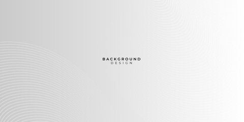 Abstract white curve wave lines square shape with futuristic concept background