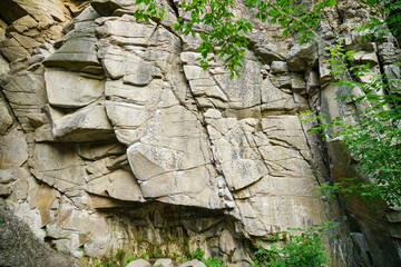 canyon rocks and stones close up