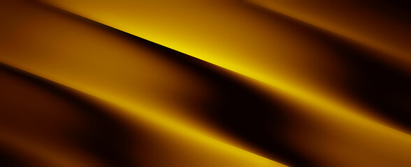 Dark yellow abstract background for wide banner