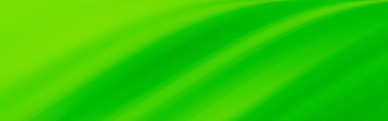 Abstract green background, wide banner