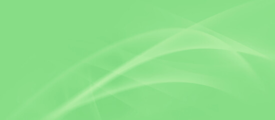 Abstract light green background, wide banner