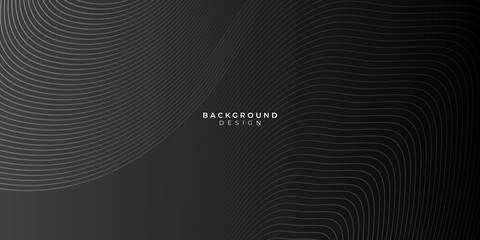 Dark black neutral abstract background for presentation design