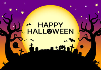 ハロウィン背景