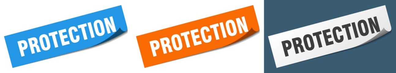 protection paper peeler sign set. protection sticker