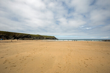 View of Polly Joke beach on a sunny day