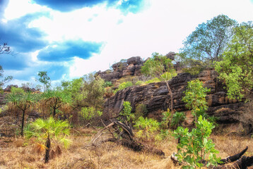 Rock escarpments , Kakadu © atosan