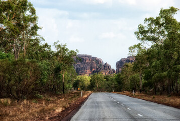 Road leading through Kakadu National Park, Australia © atosan