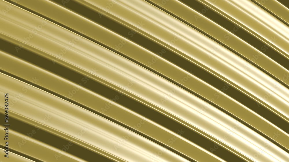 Poster 3d illustration of a textured background in golden rod color and white with circles for document and