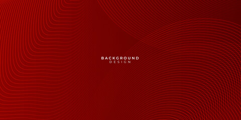 Abstract red vector presentation background with stripes