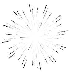 Obraz premium Halftone dots in circle form. Circular Music equalizer . Audio waves . Sound frequency . round logo . vector dotted frame . design element