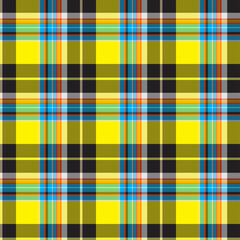 Checkered classical pattern tartan.