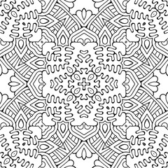 Seamless pattern. Vintage decorative elements