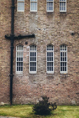 Fototapeta na wymiar old brick house