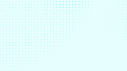 Dots halftone white blue and green color pattern gradient texture with technology digital background. Medicine healthcare with science concept.