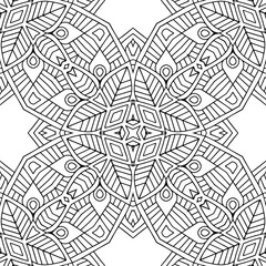 Seamless pattern. Vintage decorative elements