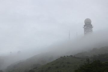 Beautiful landscape at Tai Mo Shan, New Territories, Hong Kong, Asia