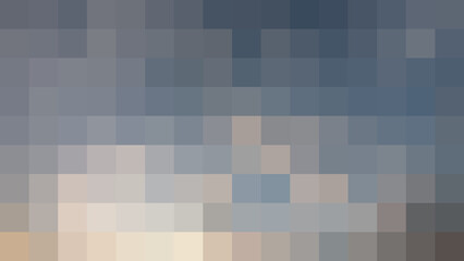 Multi-colored rectangular pixel background. The texture consisting of multi-colored squares.