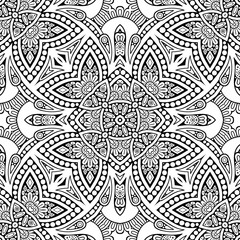 Seamless pattern. Vintage decorative elements