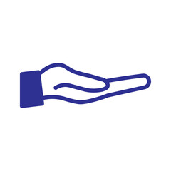 Hand icon vector