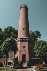 Obraz premium lighthouse on the coast of the baltic sea