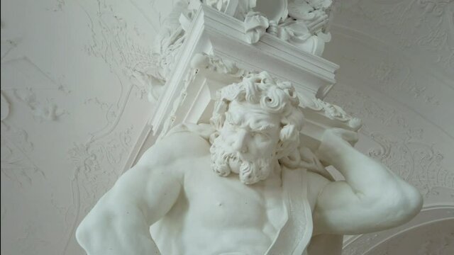 Vienna Belvedere Atlant Statue