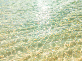 Water ocean background. Clear blue ripple aqua texture