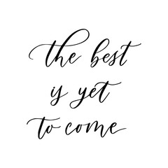 Hand drawn vector lettering.