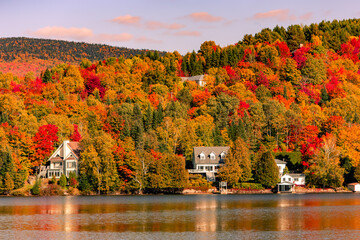 Lac-Superieur, Mont-tremblant, Quebec, Canada