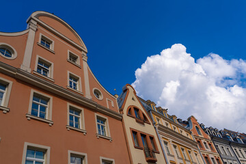 The charming cathedral square in the old town of Riga, Latvia.  Founded in 1209 its old town is a UNESCO World Heritage Site.