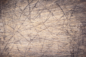 scratched wooden board background texture