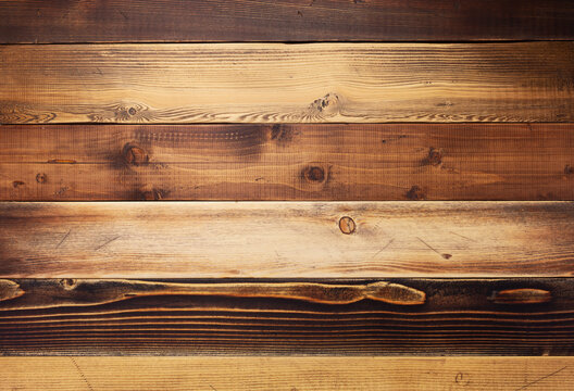 aged wooden board background as texture