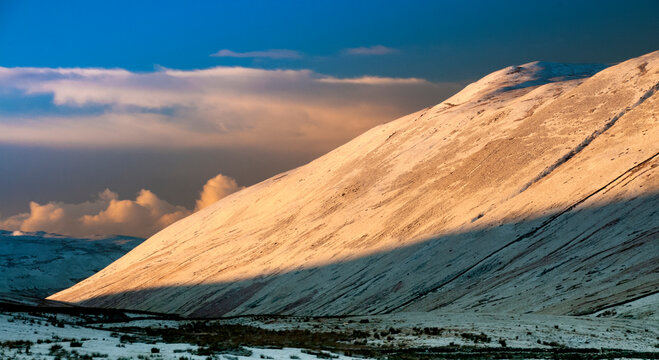 snowy fells barbon dale