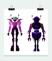 Fictional robots and androids