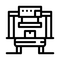 manufacturing factory tool icon vector. manufacturing factory tool sign. isolated contour symbol illustration