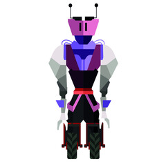 Robot characters icons (with full body)