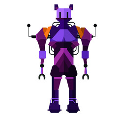 Robot characters icons (with full body)