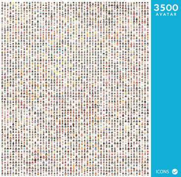 3500 avatars