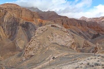 death valley in Kyrgyzstan