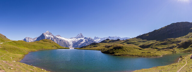 Fototapeta na wymiar Schweizer Berge Grindelwald Jungfrau Eiger 2