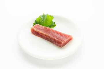 キハダマグロの柵