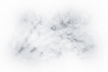 Digital graphic composition of a white background with smoke textures and micro splash particles to serve as a complementary design for design works, art and creativity. Digital illustration