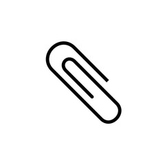 Paper Clip Icon Vector Illustration