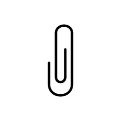 Paper Clip Icon Vector Illustration