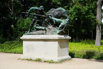 Jagdgruppendenkmal im Berliner Tiergarten