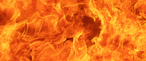 blaze fire flame conflagration texture for banner background, 64 x 27 ultra-widescreen aspect ratio