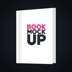 corporate identity branding mockup, mockup with book of cover white